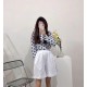 #We11 Done 23ss Square Embroidered Appliquéd Shorts Top