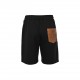 Fendifendi back pocket logo appliqué casual shortsSummer vintage brown wear, universal with the basic paragraph This pair of shorts is worth having, full of high-level sense of high standard with the men and women of the