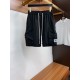 Paris House 2023 spring and summer new casual shorts, the official website synchronization sale, pants body craft design, imported guest accessories, fabric customization, factory products free of inspection! Every detai