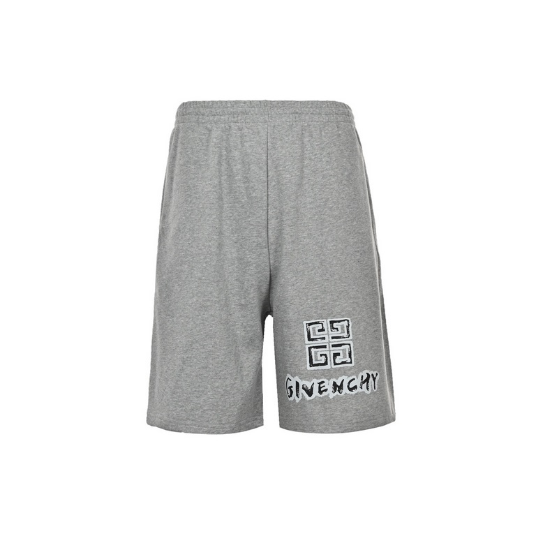 GivenchyGivenchy 23ss Graffiti Print Logo ShortsMade from 100% organic cotton, the organic cotton heavyweight reverse terry knit athletic shorts are trimmed with a drawstring on the inside of the waist for a textured loo