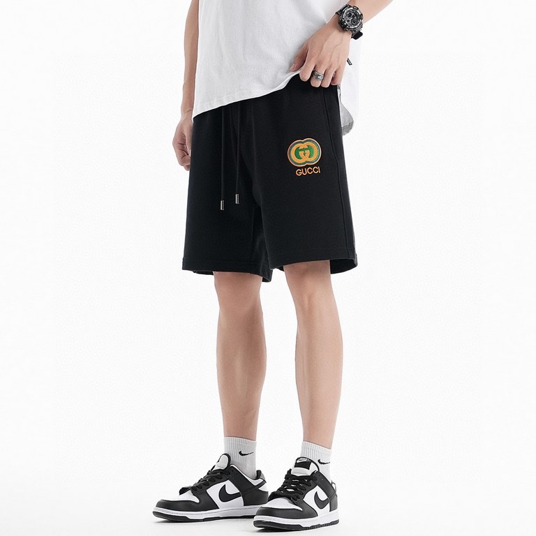 #GucciGucci 23ss Double G Embroidered Shorts Top