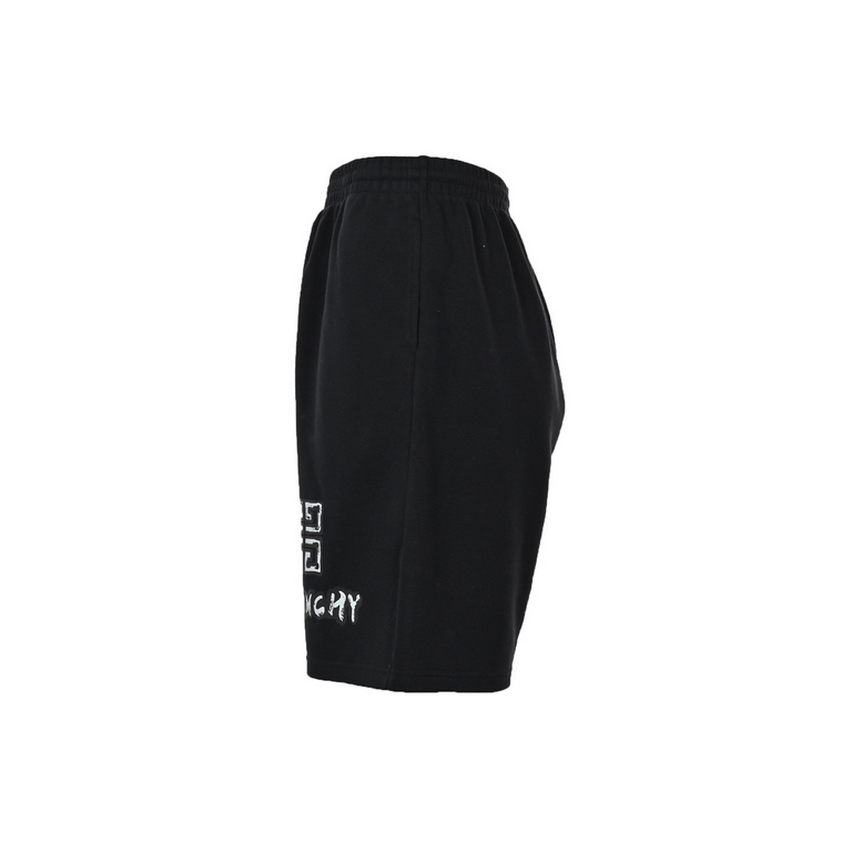 GivenchyGivenchy 23ss Graffiti Print Logo ShortsMade from 100% organic cotton, the organic cotton heavyweight reverse terry knit athletic shorts are trimmed with a drawstring on the inside of the waist for a textured loo