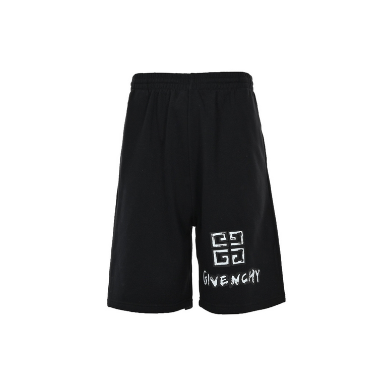 GivenchyGivenchy 23ss Graffiti Print Logo ShortsMade from 100% organic cotton, the organic cotton heavyweight reverse terry knit athletic shorts are trimmed with a drawstring on the inside of the waist for a textured loo