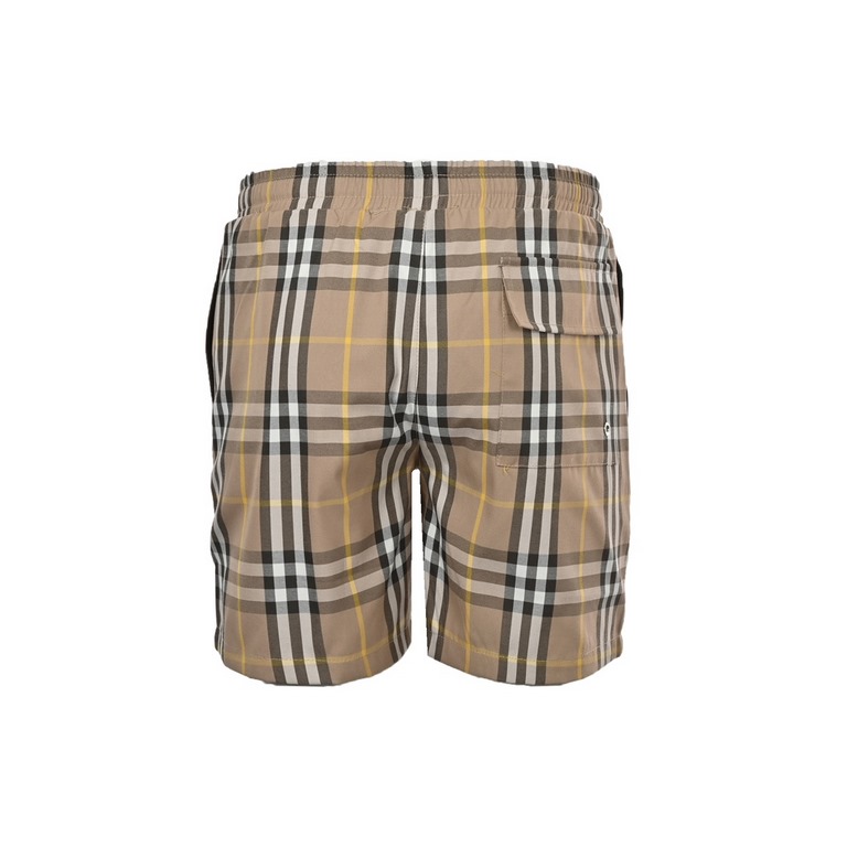 BurberryBurberry 23ss New Colorway Check ShortsFabric original customized, functional twill fabric, ready-to-wear 100% positioning on the strip to the grid, very time-consuming waste, density feel and the original to ach