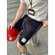 #Thom BrowneThom Browne 23ss Striped Ribbon Beach Shorts Top