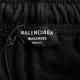 BalenciagaParis 23ss washed and embroidered double B shortsThe original version of foreign purchases to develop a custom weave cotton 380g fabric, blanks fell pre-shrunk finish 400g, cut pieces embroidered Tajima embroid