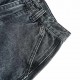 Chrome HeartsCrocker Heart Embossed Work Denim ShortsDenim work shorts with positional crop patchwork design and lightly distressed light gray wash. Classic elements and washed tannin fabric create a relaxed fit. Straigh