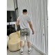 #LouisVuitton 23ss Old Flower Star Gradient Beach Shorts Top