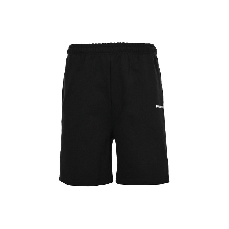 BurberryBurberry 23ss Foam Letter Label ShortsAdopting 380g terry cloth, burned hair without dust and double-side eating hair The surface of the fabric is clear and burr-free Silky touch, but also have a sense of flesh N