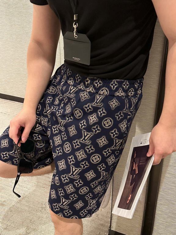 #LouisVuitton 23ss Old Flower All Over Print Shorts Up