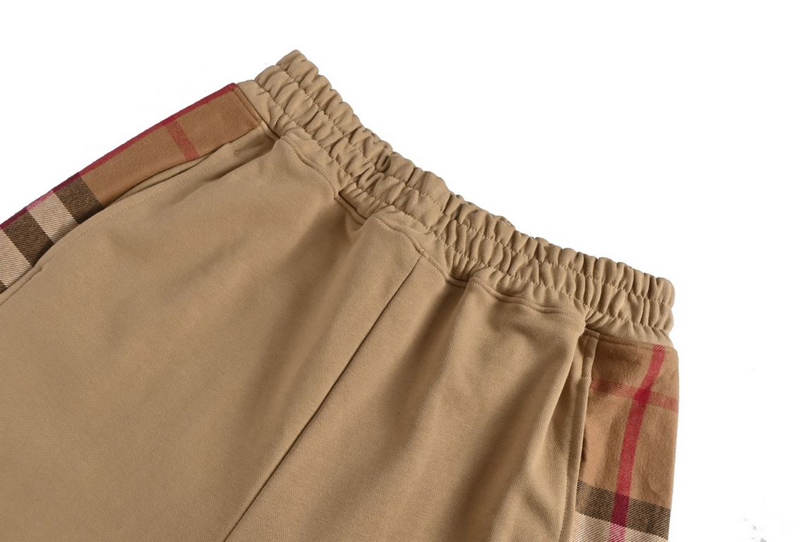 BurberryBurberry 23ss Classic Side Check Patchwork Shorts100% Cotton 380g Towel bottom sweatshirt fabric, 100% reproduction. Side panels in classic colorblocked fabric.Rubberized waterproof label on back pocket, 99% repr