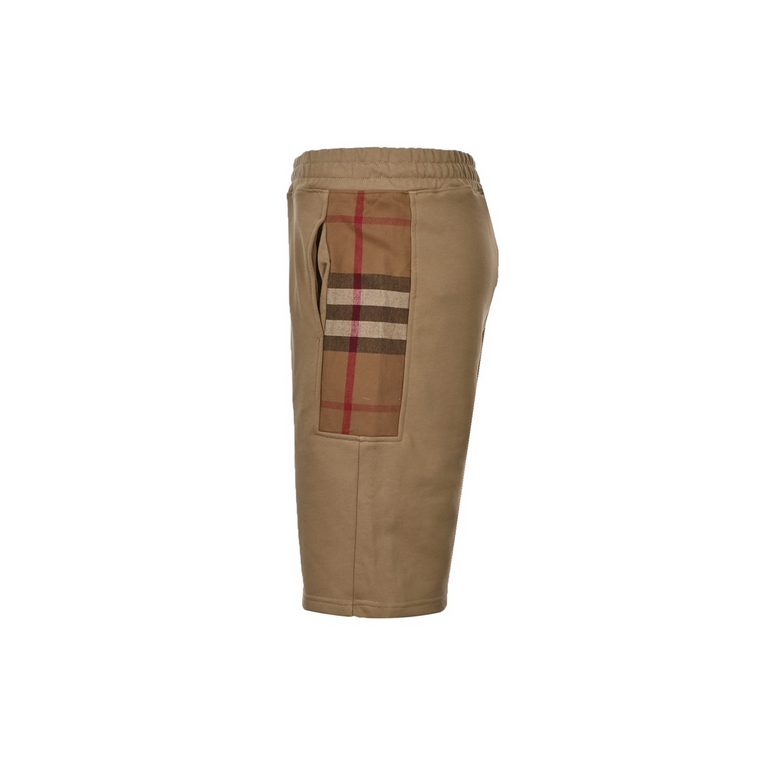 BurberryBurberry 23ss Classic Side Check Patchwork Shorts100% Cotton 380g Towel bottom sweatshirt fabric, 100% reproduction. Side panels in classic colorblocked fabric.Rubberized waterproof label on back pocket, 99% repr