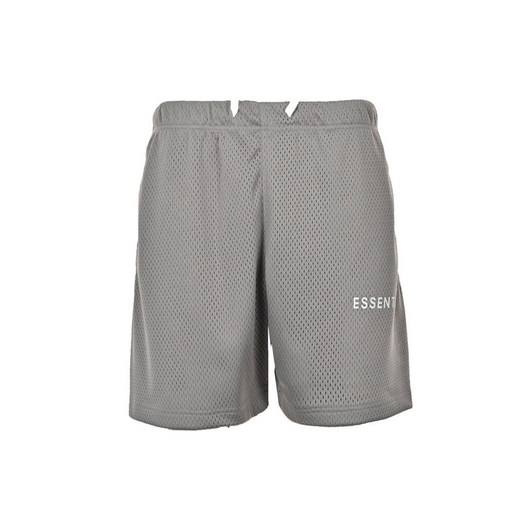 Fear of god rethreaded mesh monogrammed shortsESSENTIALS FOR FOG 6 COLORS BASIC MESH SHORTS Customized double-layer mesh fabric Breathable and not breathable All five colors are custom-dyed Note that the shape of the mes