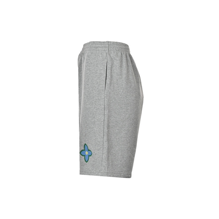 Louis Vuitton 23ss Cross Flower Embroidered ShortsLouis VuittonLouis Vuitton 23ss Cross Flower Embroidered ShortsMade from 100% organic cotton, these organic cotton heavyweight reverse terry knit athletic shorts are fini