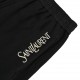 Saint Lauren ParisSaint Laurent 23ss slp embroidered letter shortsThe fabric is made of 320g smooth velvet, with fully welted inside seams and exquisite workmanship. 4 layers of fabric at the waistband placket, customize