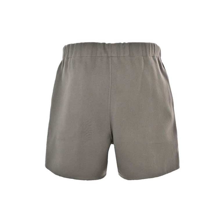 Fear of God FOG Mainline Season 8 Wool Shorts.Made of wool blend mohair fabric, all custom woven and dyed to match the original, the entire pair of pants is handmade! Not assembly line products, the rope is 18 strands of