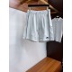 Paris House 2023 spring and summer new casual shorts, the official website synchronization sale, pants craft design, imported guest accessories, fabric customization, factory production inspection-free! Every detail to t