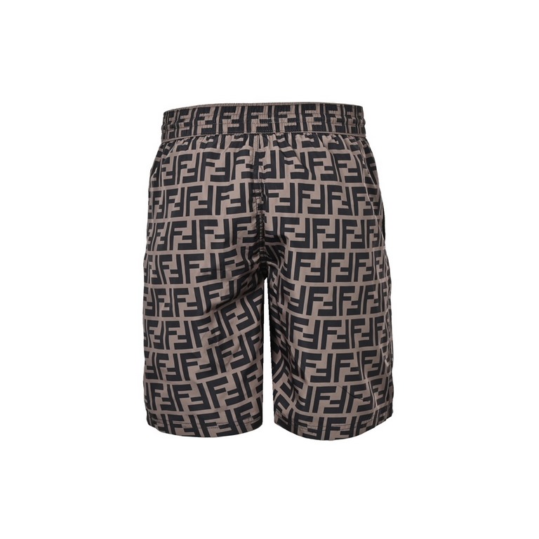 FendiFendi 23ss Full Print Double F Beach ShortsThe original domestic counter purchase, fixed weave original 11 fabric, 75d72f.140g functional breathable fabric. Imported digital direct spray process, the saturation of t