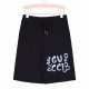 Gucci Gucci 23SS summer new girls symbols pattern Logo print shortsDigital spray painting Counter newCustomized 400 grams of the same vat-dyed cotton fabrics feel very comfortableThreaded fixed weaving and dyeing without