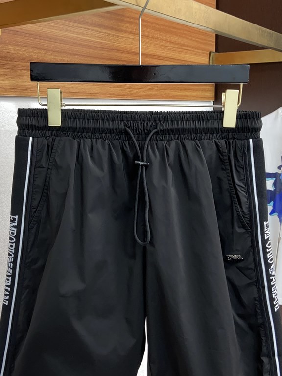 Armani 23Ss ~ lightweight wear shorts, men and women of the same paragraph Trade company production Purchase the original version of the mold, the details do not purchase the original version of no way to find out, the d