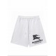 New   shorts! BBR 2023SS spring and summer short-sleeved new   New Knight War Horse LOGO T-shirt Three labels complete Men's and Women's black white Size xs s m l