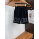 Dior 2023 spring and summer new casual shorts, the official website synchronization sale, pants craft design, imported guest accessories, fabric customization, factory production inspection-free! Every detail to the extr