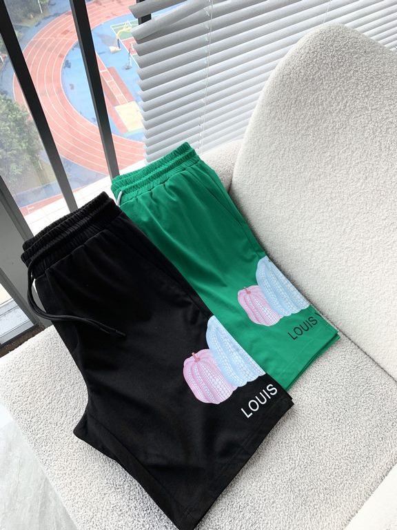 Louis Vuiton Louisden SpringSummer 2023 Unisex   Logo Casual Shorts, 2023 New Unisex Casual Shorts are online, another great piece of work that will make you look good! Theme concept of the road  Wieden, design letter lo