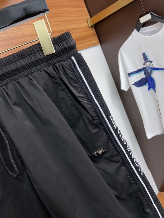 Armani 23Ss ~ lightweight wear shorts, men and women of the same paragraph Trade company production Purchase the original version of the mold, the details do not purchase the original version of no way to find out, the d