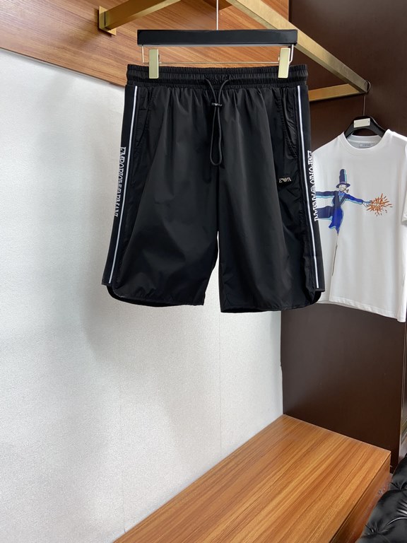 Armani 23Ss ~ lightweight wear shorts, men and women of the same paragraph Trade company production Purchase the original version of the mold, the details do not purchase the original version of no way to find out, the d