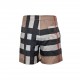 BurberryBurberry 23ss Checkered Spliced Silk ShortsSilk lightweight sporty fabric! Perfect for summer wear! Mesh patchwork inside! Breathable! Classic plaid in iconic colors! Customized drawstring! Customized full set of