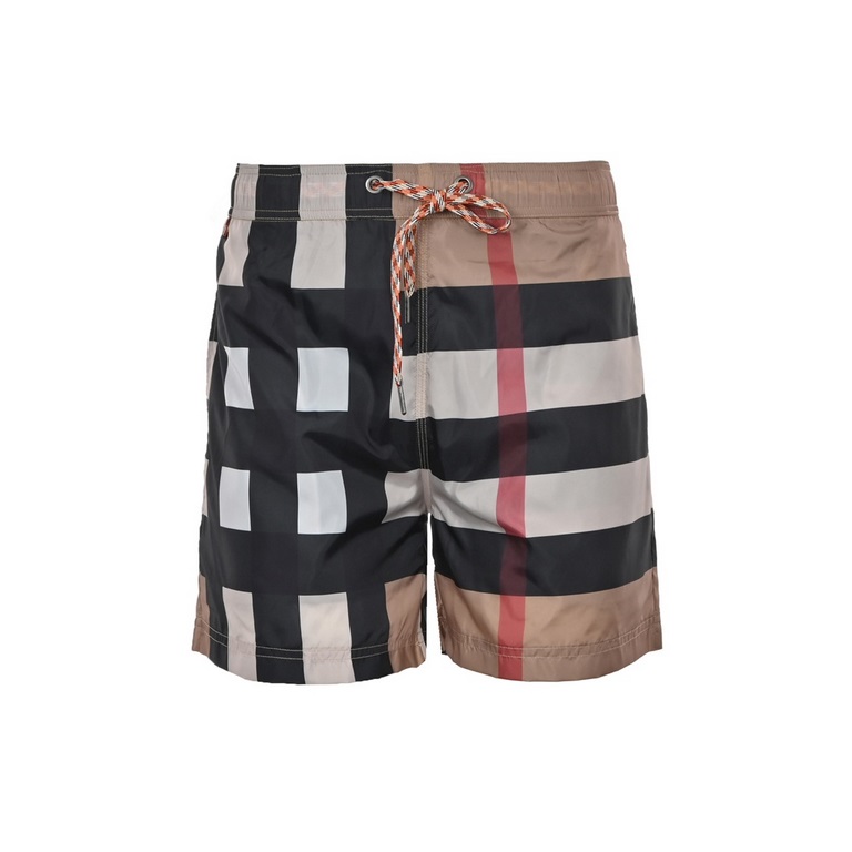 BurberryBurberry 23ss Checkered Spliced Silk ShortsSilk lightweight sporty fabric! Perfect for summer wear! Mesh patchwork inside! Breathable! Classic plaid in iconic colors! Customized drawstring! Customized full set of