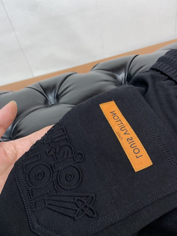 L brand 2023 spring and summer new casual shorts, official website synchronization sale, pants craft design, imported guest accessories, fabric customization, OEM products free of inspection! Every detail to the extreme,