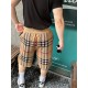 #BurberryBurberry Classic Tartan Knit Shorts Top