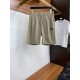 Loewe 2023SS spring and summer European goods fashion casual shorts withCustomized quick-drying stretch wrinkle-resistant ice silk fabric, comfortable and breathable on the body, classic 4-bar design, simple and stylish,