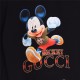 Gucci Gucci 23SS Summer New Cartoon Mickey Pattern Printed ShortsDigital airbrushCustomized 400 grams of the same cylinder dyed cotton fabrics feel very comfortableThreaded fixed weaving and dyeing without color differen