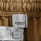 BurberryBurberry 23ss Foam Letter Label ShortsAdopting 380g terry cloth, burned hair without dust and double-side eating hair The surface of the fabric is clear and burr-free Silky touch, but also have a sense of flesh N