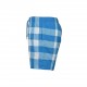 BurberryBurberry Striped Plaid Beach ShortsSummer channel limited beach shorts, custom striped fabric as the finishing touch of the entire pants, more personality senior, loose wide leg pants version, on the body in seco