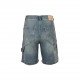 Louis Vuitton 23ss Embossed Aged Denim ShortsDonkey's new 23ss denim shorts incorporate embossed Monogram pockets into a laid-back workwear silhouette that can be styled with the same work pants or mixed and matched with