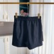 Black Actual #          丨Lulu LemonSoftstremem Women's Straight Drawstring Shorts