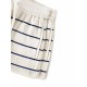 Miu Striped Shorts - Beige XS-LIn-stock sale Item No. 436063