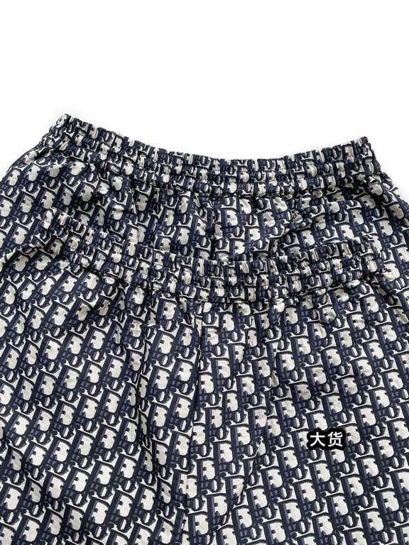 CD Vintage Printed Shorts Detailed Shorts