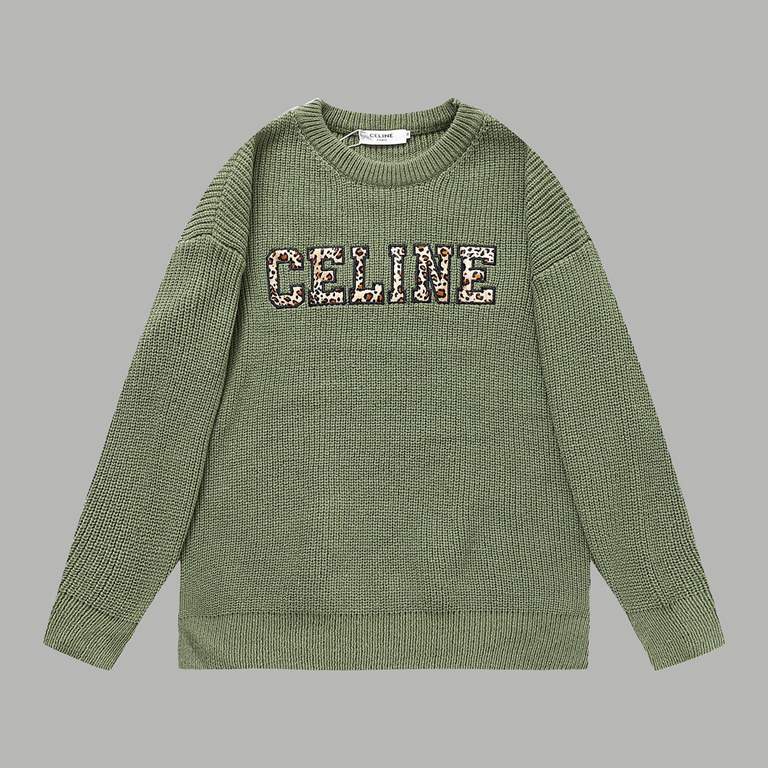 P270 (top of the line version) Distinctive cartons)Style Celine Celine Leopard Monogram Customized Wool SweaterColor picture colorSize S-XXLMaterial woolAccessories full set of customized accessoriesGender-neutral Unisex