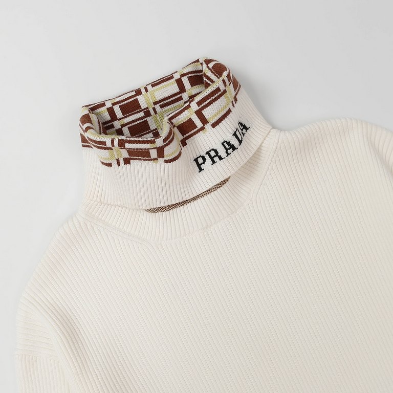 P230 Top quality replicasPrada's new runway collection features a vibrant geometric jacquard detailing that gives a different twist to the simple, slim-fitting cotton knitwear collection.