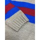 p400 Gucci Tapestry Blend SweaterCamel-colored wool and mohair blend with red and blue webbing inlaid jacquard craftsmanship, wool is a natural warm material with excellent warmth and comfort. The seahorse wool, on the o