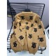 225 Burberry Burberry fall and winter official website new full logo knit cardigan jacketElegant this piece is also a cardigan This small cardigan inside take a bottom not too absolute son Using wool blended delicate fab