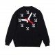 P2501v 2023 New This is a very low volume collection Clock Logo Sweater Clock Pattern Appliqué Pullover features an appliquéd clock pattern on the front and back of the classic 1v logo, and certified merino wool for a ri