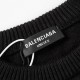 p265 balenciagaparis house sweater knit sweater loose versionGuest imported sweater fabrics mountain wool raw material yarn 7 needle imported knitting machine manufacturing color fixed dyeing high-quality heavyweight hig