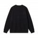 p265 balenciagaparis house sweater knit sweater loose versionGuest imported sweater fabrics mountain wool raw material yarn 7 needle imported knitting machine manufacturing color fixed dyeing high-quality heavyweight hig