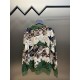 450 Lv Camo Mosaic Studded Embroidered Knit SweaterMade from 100% wool, this jacquard knit, wool-blend fabric is designed with a camouflage mosaic pattern on the body, the brand's English logo embroidered on the chest, t