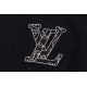 P260, LV23ss latest models of fall and winter fashion sweater knitting, the top version of the waffle Gertie knitted log0 solid color counter models wool lapel pullover, counter a touch of the same to create the top mode